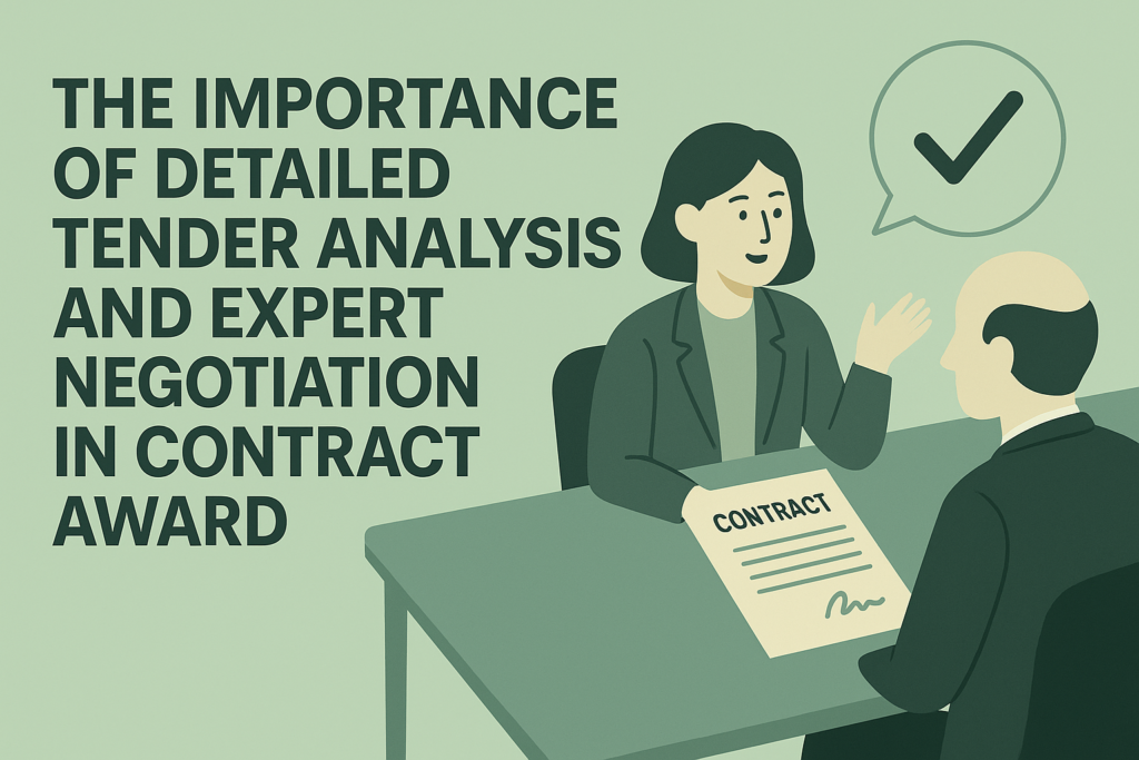 The Importance of Detailed Tender Analysis and Expert Negotiation in Contract Award