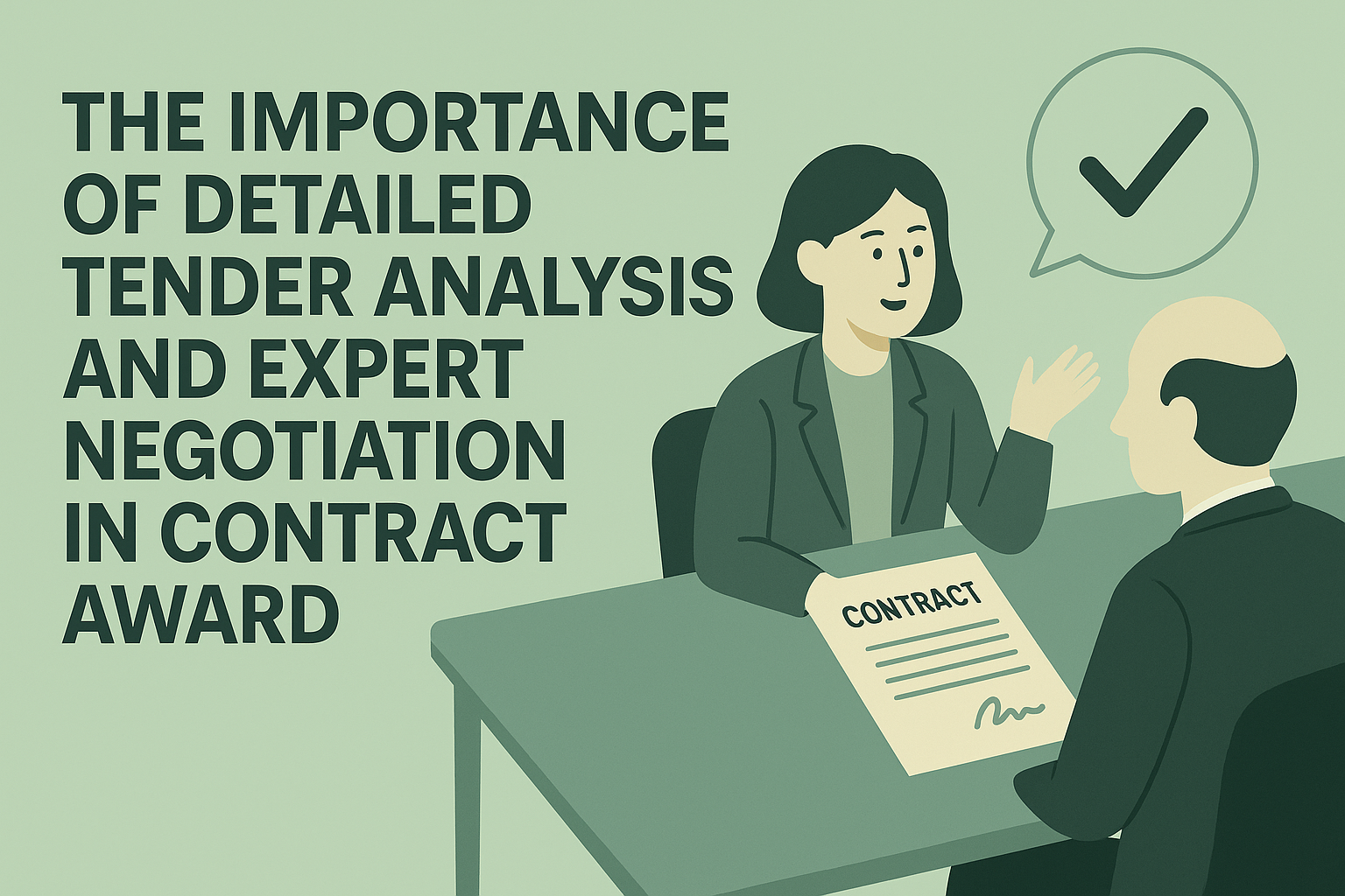 The Importance of Detailed Tender Analysis and Expert Negotiation in Contract Award